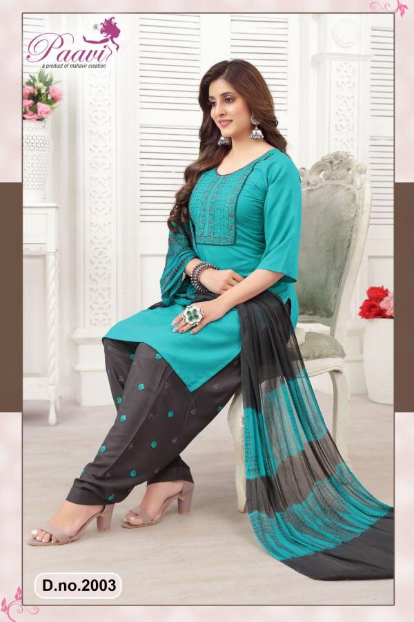 Paavi Pankh 2 Designer Kurti With Bottom Dupatta Collection